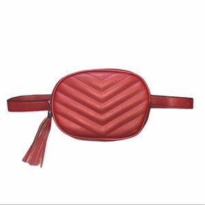 LA Express Vegan Leather Belt Bag